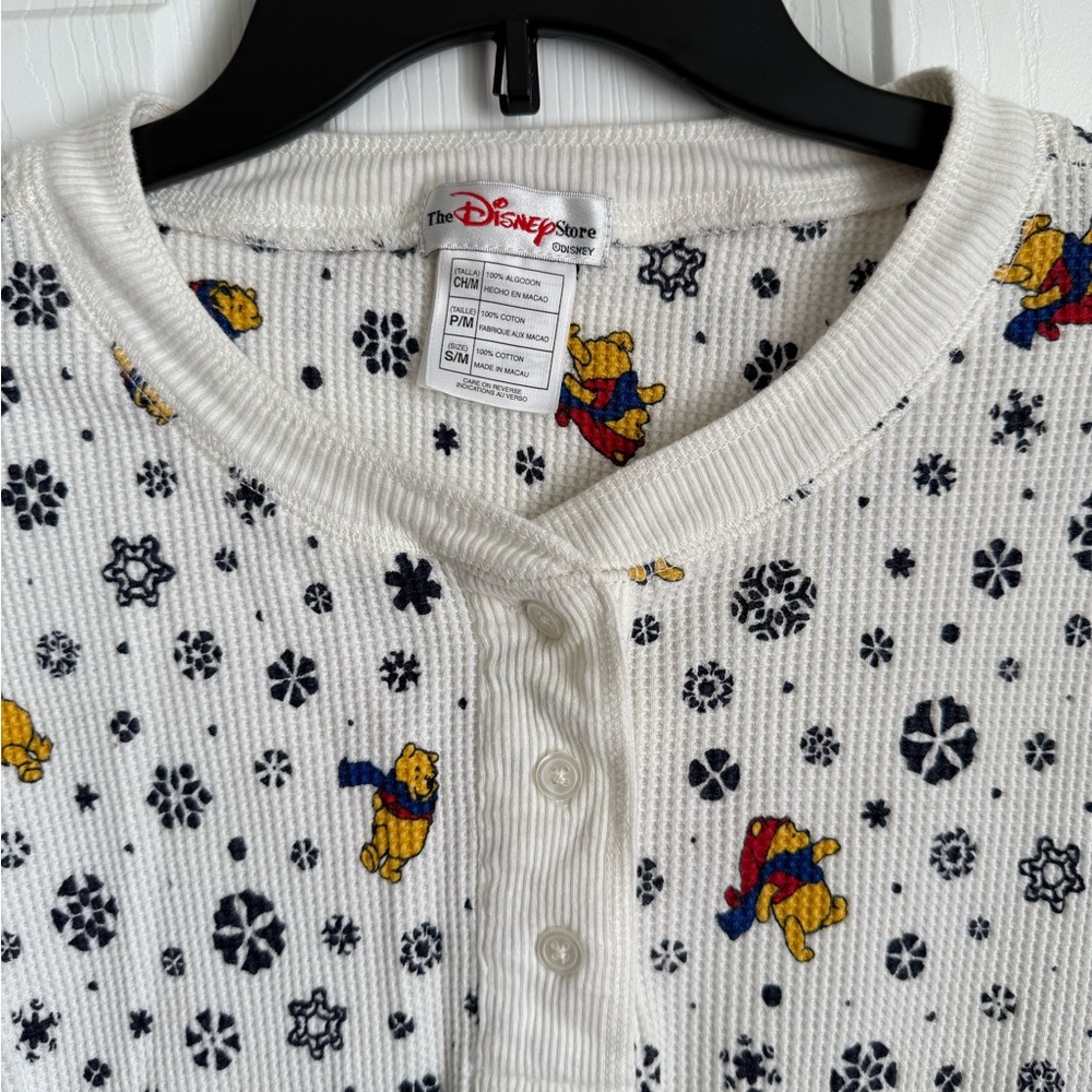 Vintage Disney Winnie the Pooh Pj thermal set - Picture 4 of 11
